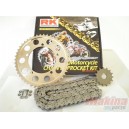 RKDL650  RK Drive Chain Set Suzuki DL-650 V-Strom '04-'06