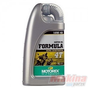 EX.0017 MOTOREX  Formula 4t 10W/40 Oil 