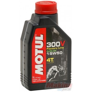 MO.0011   MOTUL 300V 15W/50 Synthetic engine oil 4t