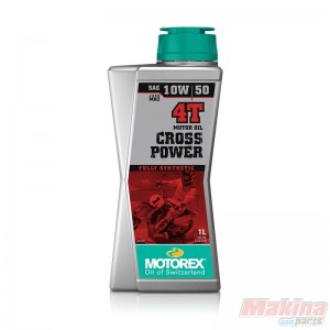 EX.0027  MOTOREX Cross Power 4t 10W/50 Oil 