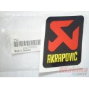 SXS07540509  Sticker Akrapovic 60x75 mm