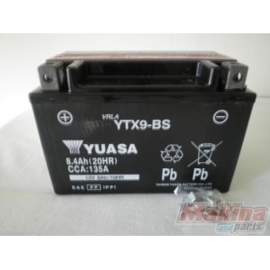 YTX9BS  YUASA Battery YTX9-BS Sym HD-125/200 Joyride-125/150/200 