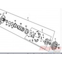 22300A1A000 Sym Symphony-50 Σιαγώνες Φυγοκεντρικού