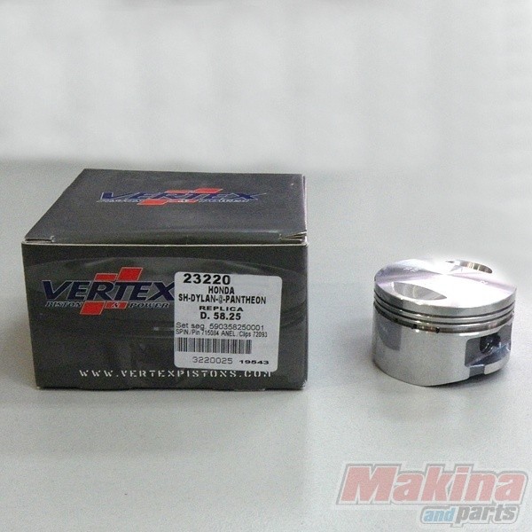 Teknoetre Thermal Group Kit - Piston & Cylinder 150cc 58mm For Honda SH150 Ie 2005-2008