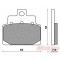 FDB 2095 AG Ferodo Front Disc Brake Pads Aprlia Scarabeo 100 Leonardo 125 150 Mojito 125 SR 125 150