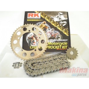 RKOXL650V  RK O'ring Drive Chain Set Honda XL-650V Transalp