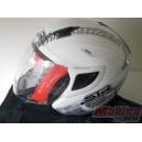 PARALLELWG  STR Open Face Helmet White          