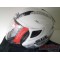 PARALLELWG  STR Open Face Helmet White          