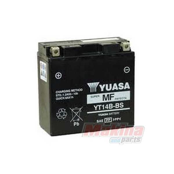 Batería para yamaha FJR 1300 a ABS rp23 2013 Shido litio lt14b-bs/yt14b-bs 