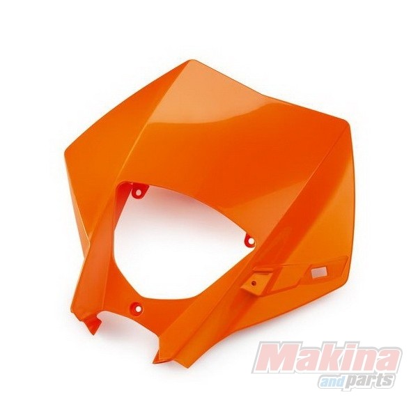 GENUINE KTM 125-525 EXC 1999-2004 Orange Plastic Headlight Lamp Mask Surround 