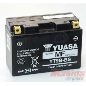 YT9BBS  YUASA Battery YT9B-BS Yamaha XT-660R/X