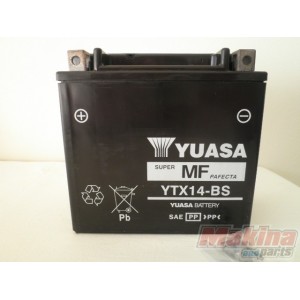 YTX14BS  YUASA Battery YTX14-BS Gillera Nexus-250/300/500