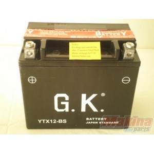 YTX12BS  Battery YTX12-BS Gillera Runner-125/180/200