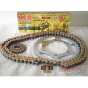 DIDVXXL700V  D.I.D VX Drive Chain Set Honda XL-700V Transalp