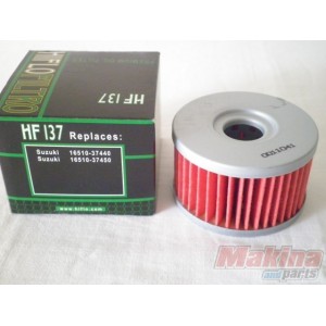 HF137  Hiflofiltro Oil Filter Suzuki XF-650 Freewind