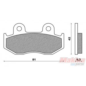 FDB2119EF  Ferodo Front Brake Pads Honda SH-125/150 '01-'09