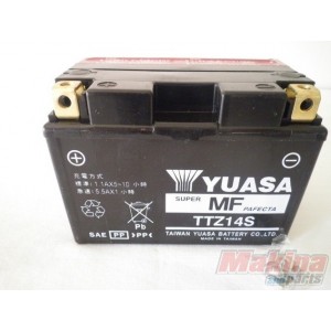 TTZ14S  YUASA Battery YTZ14S Sym MaxSym-400i-600i
