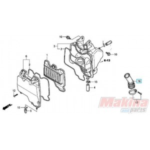 17253KPH700  Tube Air Cleaner Connecting Honda ANF-125 i Innova '07-'12