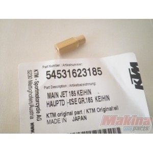 54531623185  Main Jet 185 Keihin KTM EXC-SX