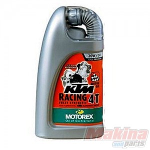 EX.0014  MOTOREX KTM Racing 4t 20W/60 Λιπαντικό