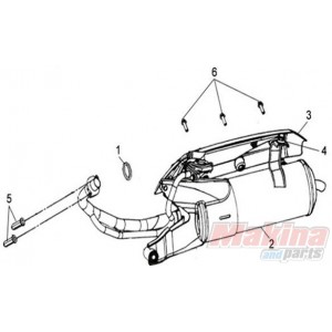 18291H80A00   Gasket Exhaust Pipe SYM Symphony-50/50 SR