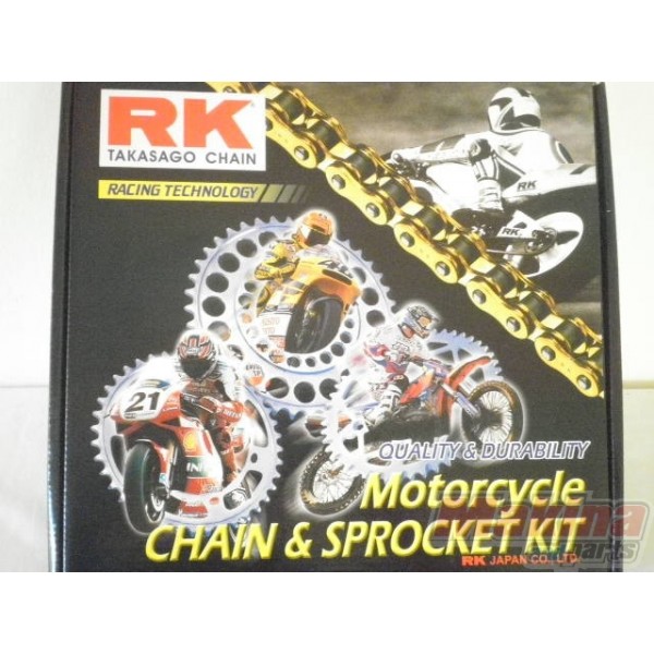 RKKLR650 Drive Chain Set RK Kawasaki KLR-650