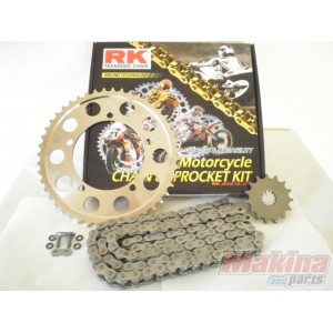 RKCBF6001  RK X'ring Drive Chain Set Honda CBF-600 '04-'07