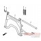 50500KRP980  Center Stand Honda SCV-100 Lead 