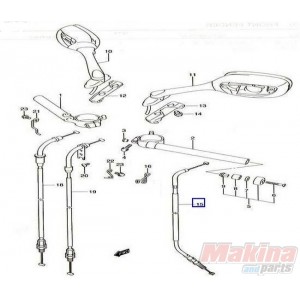 5820041G00  Clutch Cable Suzuki GSXR-1000 '05-'06