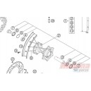 5481001004496  Rear Wheel Hub Cpl. KTM EXC-SX '03-'05