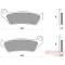 MA181  Front Brake Pads Suzuki UH-125-150 Burgman