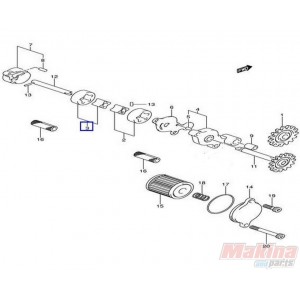 1641045G00  Αντλία Λαδιού No2 Suzuki RMZ-450 