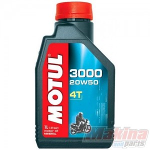 MO.0003   MOTUL 3000 20W/50 Engine Oil 4t