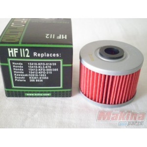 HF112  Oil Filter Hiflofiltro Modenas Kriss-115-125