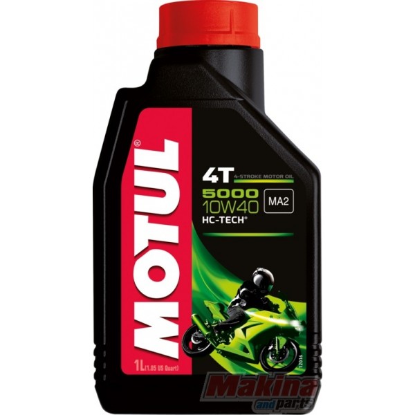 MOTUL 5000 10W/40 Synthetic Based 4t