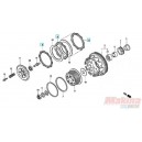 22201MAESET  Clutch Friction Disks Set Honda CBR-900RR '94-'95