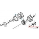 22321KF0SET2  Δίσκοι Συμπλέκτη Μεταλλικοί Σετ Honda CRF-250R-X