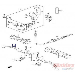 5742114F00  Right Hand Brake Lever Suzuki AN-250-400 Burgman 