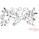 22870KCZ000  Clutch Cable Honda XR-250 '96-'04