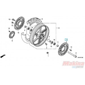 45220MFAD11  Front Left Disk Brake Honda CBF-1000 ABS '06-'10