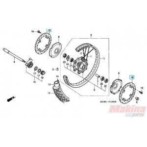 45251MCB771  Δισκόπλακα Εμπρός Honda XL-650V Transalp '04-'07