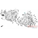 11191KCZ000  Gasket Crankcase Honda XR-250 '96-'04