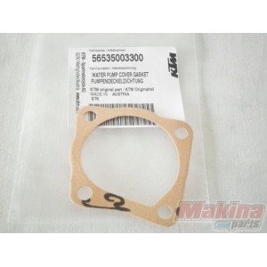 56535003300  Water Pump Cover Gasket KTM LC4 640