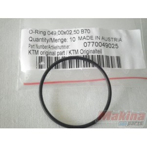 0770049025  O'Ring 49,00X2,50 KTM LC4 640