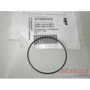 0770047015  O'Ring 47,00X1,50 KTM LC4 640