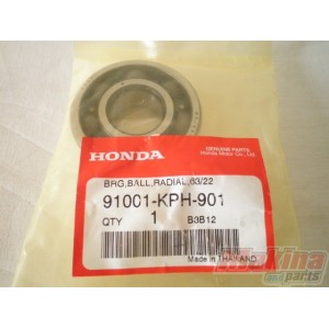 91001KPH901  Crankshaft Bearing Right Honda ANF-125 Innova