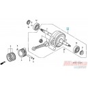 13000KPH900  Crankshaft Comp. Honda ANF-125 Innova 