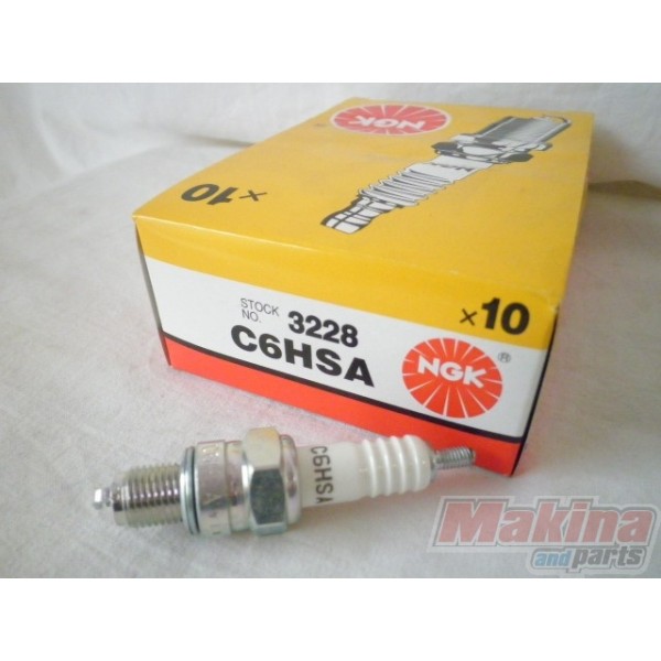 See Fitment Chart #C6HSA Details about   1x NGK C6HSA Spark Plugs Kawasaki