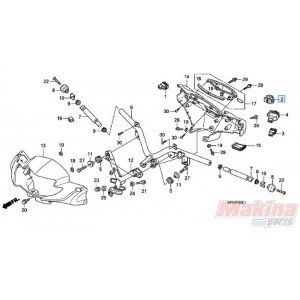 35170KPH651  Διακόπτης Φώτων Honda ANF-125i Innova '07-'12