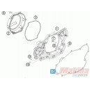 78030025000  Clutch Cover Gasket KTM EXC-400-450-530 '08-'11